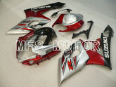 Suzuki GSXR1000 2005-2006 Injection ABS Fairing - Factory Style - Red Silver - MFS2663