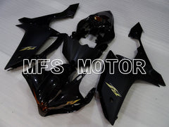 Yamaha YZF-R1 2007-2008 Injection ABS Verkleidung - Factory Style - Matt Schwarz - MFS3559