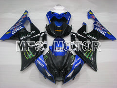 Carénage ABS injecté Yamaha YZF-R6 2008-2016 - Monster - Bleu Noir - MFS3860