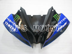 Carénage ABS injecté Yamaha YZF-R6 2008-2016 - Monster - Bleu Noir - MFS3860