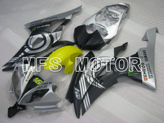 Yamaha YZF-R6 2008-2016 Injection ABS Fairing - Monster - Matte Black Silver - MFS3871
