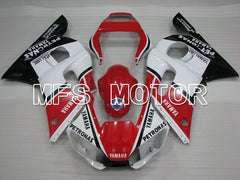 Yamaha YZF-R6 1998-2002 Injection ABS verkleidung - PETRONAS - Schwarz Rot Weiß - MFS3526