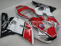 Yamaha YZF-R6 1998-2002 Injection ABS verkleidung - PETRONAS - Schwarz Rot Weiß - MFS3526
