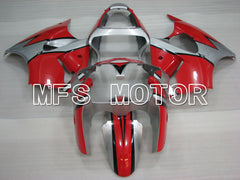 Kawasaki NINJA ZX6R 2000-2002 Injection ABS verkleidung - Factory Style - Rot Silber - MFS3661