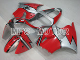 Carénage ABS injecté Kawasaki NINJA ZX6R 2000-2002 - Style usine - Rouge argent - MFS3661