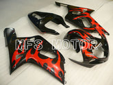 Suzuki GSXR600 2001-2003 Injection ABS Fairing - Factory Style - Black - MFS2138