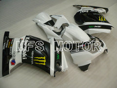 Kawasaki NINJA EX250 2008-2012 Injection ABS Fairing - Monster - Black White - MFS6421