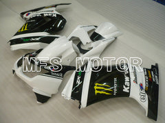 Kawasaki NINJA EX250 2008-2012 Injection ABS Fairing - Monster - Black White - MFS6421