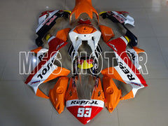 Honda CBR1000RR 2017-2019 Injection ABS verkleidung - Repsol - Weiß Orange - MFS8374