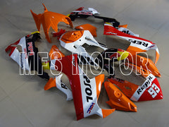 Honda CBR1000RR 2017-2019 Injection ABS verkleidung - Repsol - Weiß Orange - MFS8374