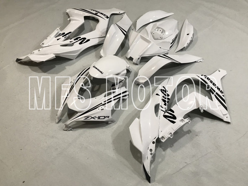 Kawasaki ZX10R 2016-2020 Injection ABS verkleidung - anderen - Weiß - MFS8391