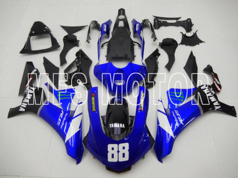 Carénage ABS injecté Yamaha YZF-R1 2015-2019 - Autres - Bleu Blanc Noir - MFS8439