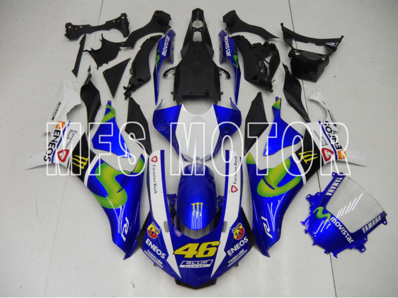 Carénage ABS injecté Yamaha YZF-R1 2015-2019 - Autres - Bleu Blanc Noir - MFS8437