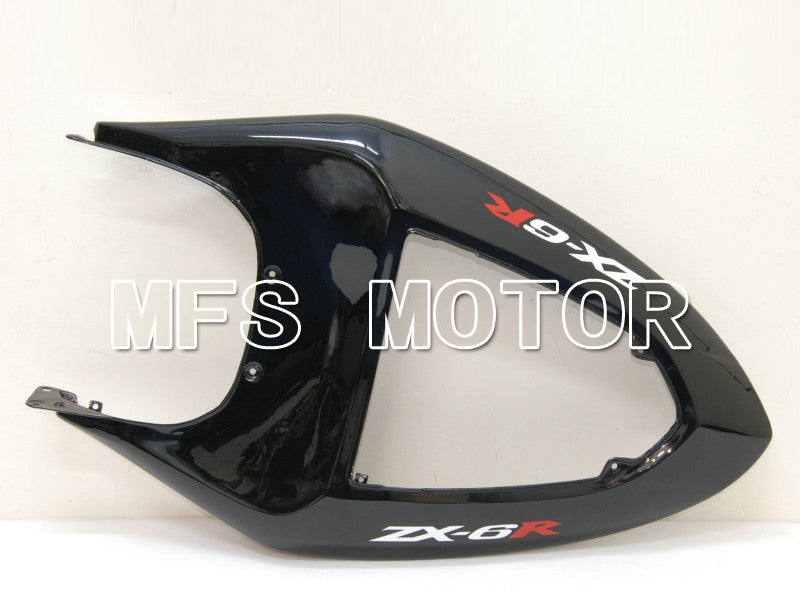 Kawasaki NINJA ZX6R 2005-2006 Injection ABS Fairing - Flame - Black Red - MFS6440