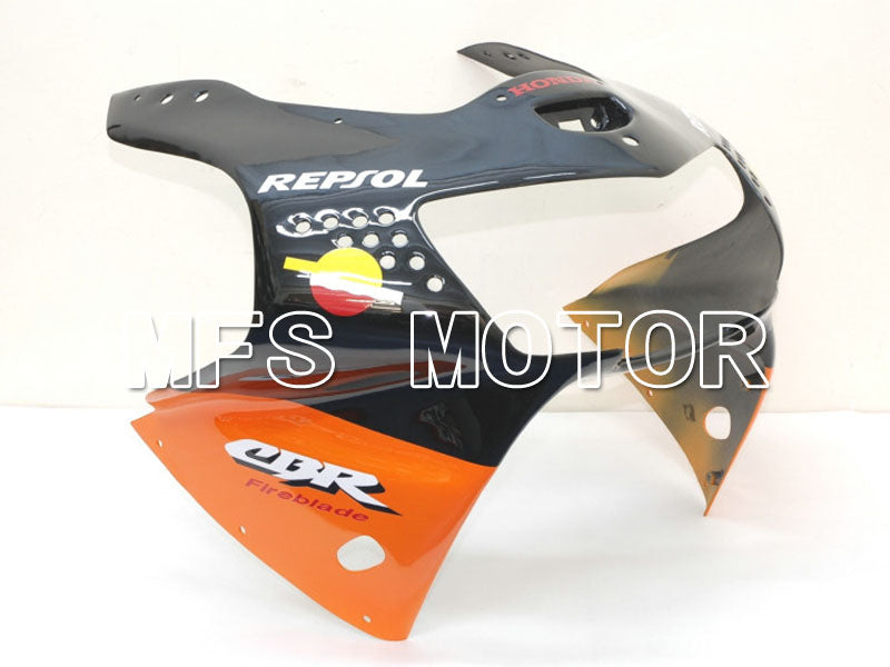 Honda CBR900RR 919 1998-1999 ABS Fairing - Repsol - Black Red Orange - MFS6488