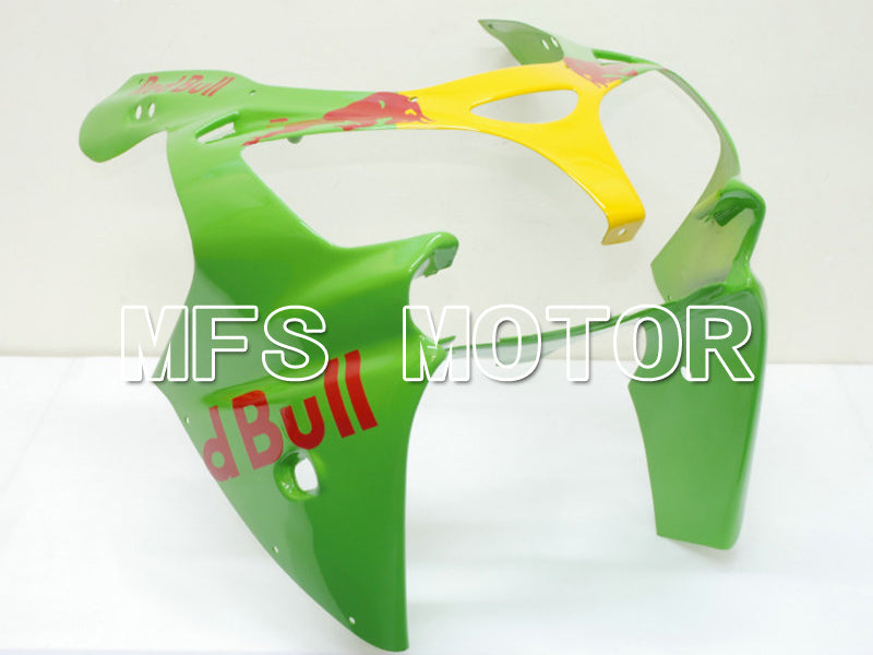 Kawasaki NINJA ZX9R 2000-2001 ABS Fairing - Red Bull - Green - MFS5903