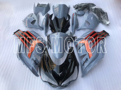 Kawasaki ZX14R 2012-2023 Injection ABS verkleidung - Factory Style - Rot Grau - MFS8409
