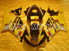 Suzuki GSXR600 2001-2003 Injection ABS Fairing - Factory Style - Black Yellow - MFS4610
