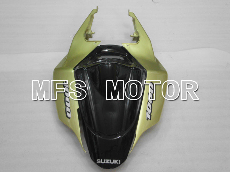 Carénage ABS injecté Suzuki GSXR1000 2007-2008 - Style usine - Noir or - MFS6469