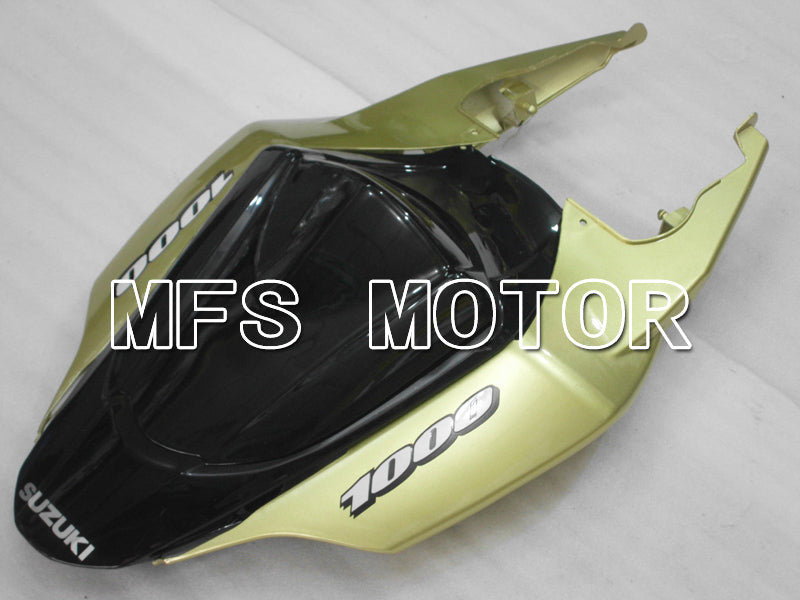 Carénage ABS injecté Suzuki GSXR1000 2007-2008 - Style usine - Noir or - MFS6469