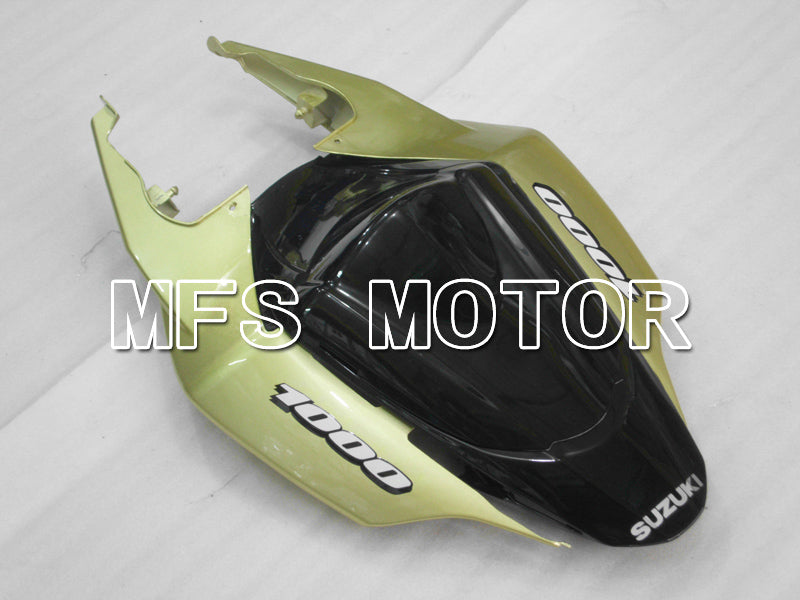 Carénage ABS injecté Suzuki GSXR1000 2007-2008 - Style usine - Noir or - MFS6469