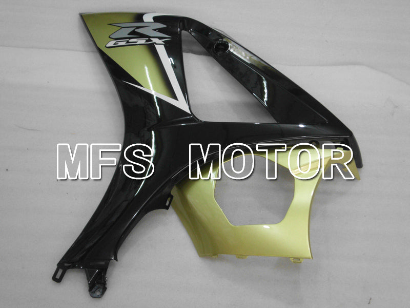 Carénage ABS injecté Suzuki GSXR1000 2007-2008 - Style usine - Noir or - MFS6469