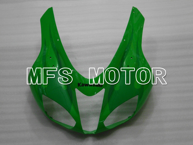 Carénage ABS injecté Kawasaki NINJA ZX6R 2007-2008 - Flamme - Vert - MFS6444