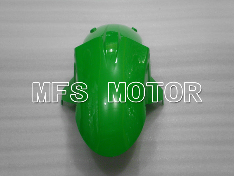 Carénage ABS injecté Kawasaki NINJA ZX6R 2007-2008 - Flamme - Vert - MFS6444