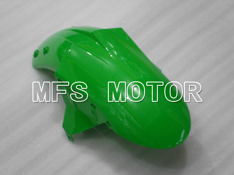 Carénage ABS injecté Kawasaki NINJA ZX6R 2007-2008 - Flamme - Vert - MFS6444