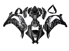 Kawasaki ZX10R 2016-2020 Einspritz-ABS-Verkleidung - Factory Style - Schwarz matt - MFS8400