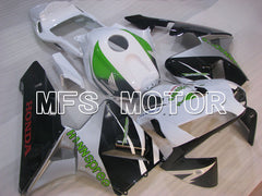 Honda CBR600RR 2003-2004 Injection ABS Fairing - HANN Spree - White Black Green - MFS2060