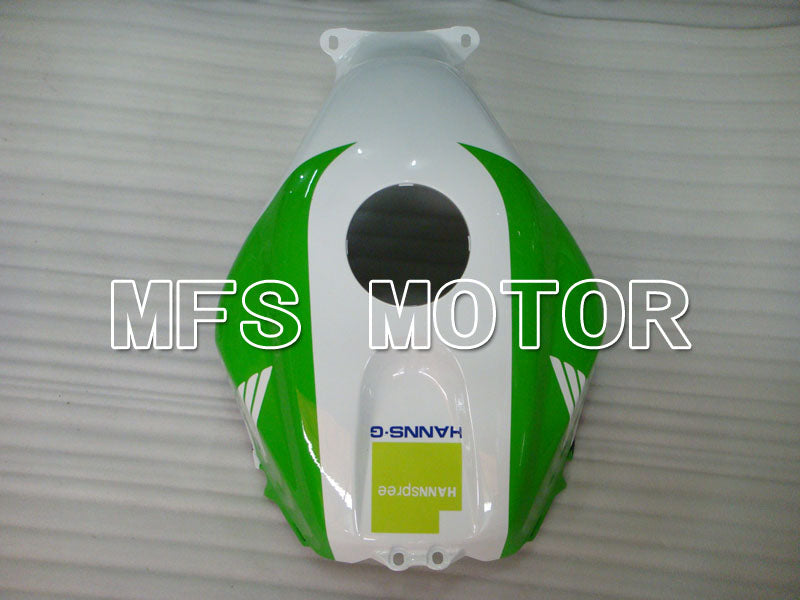 Honda CBR600RR 2003-2004 Injection ABS Fairing - HANN Spree - White Black Green - MFS2061