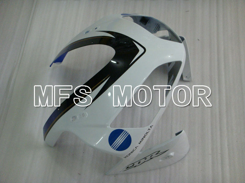 Honda CBR600RR 2003-2004 Injection ABS Fairing - Konica Minolta - White Black Blue - MFS2064