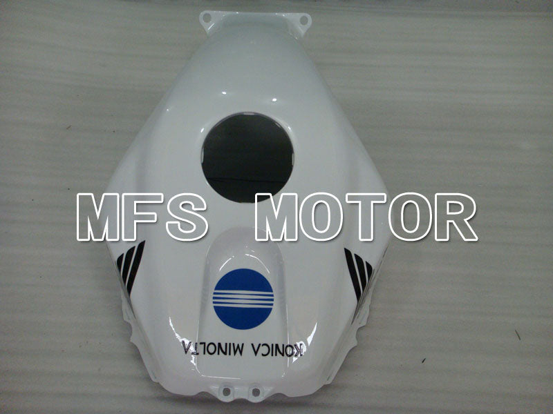 Honda CBR600RR 2003-2004 Injection ABS Fairing - Konica Minolta - White Black Blue - MFS2064