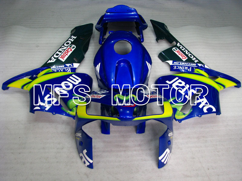 Honda CBR600RR 2003-2004 Injection ABS Fairing - Castrol - Green Blue - MFS2066