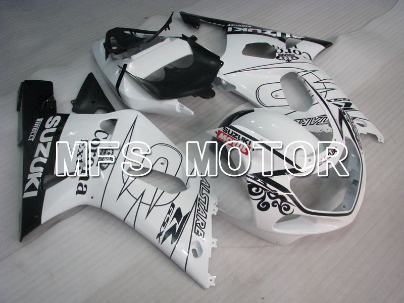Suzuki GSXR750 2000-2003 Injection ABS Fairing - Conora - Black White - MFS6935