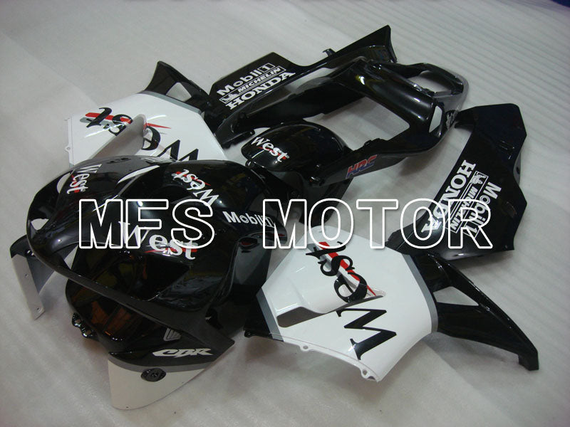 Honda CBR600RR 2003-2004 Injection ABS Fairing - West - White Black - MFS2071