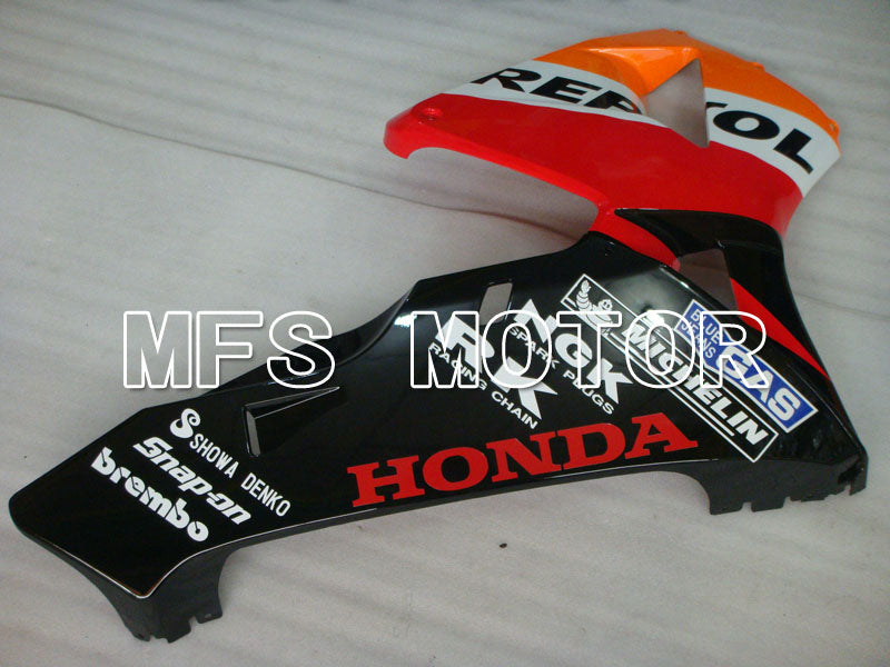 Honda CBR600RR 2003-2004 Injection ABS Fairing - Repsol - Orange Red Black - MFS2079