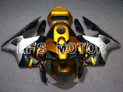 Honda CBR600RR 2003-2004 ABS Injection Fairing - Factory Style - Gold Silver Black - MFS2098