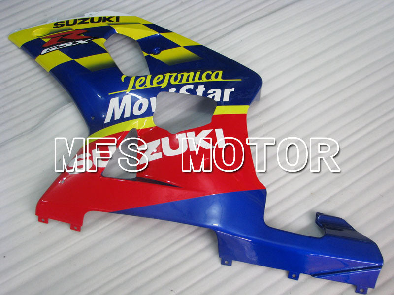 Suzuki GSXR750 2000-2003 Injection ABS Fairing - Movistar - Red Blue - MFS6941