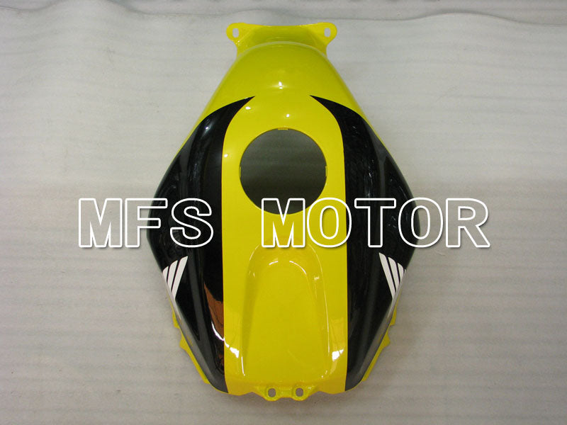 Honda CBR600RR 2003-2004 ABS Injection Fairing - Factory Style - Yellow Silver Black - MFS2100