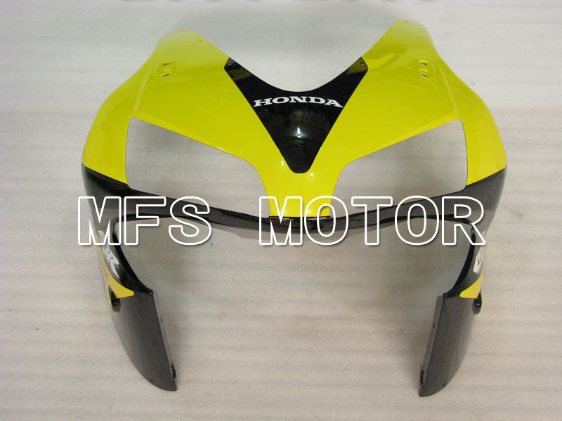 Honda CBR600RR 2003-2004 ABS Injection Fairing - Factory Style - Yellow Silver Black - MFS2100