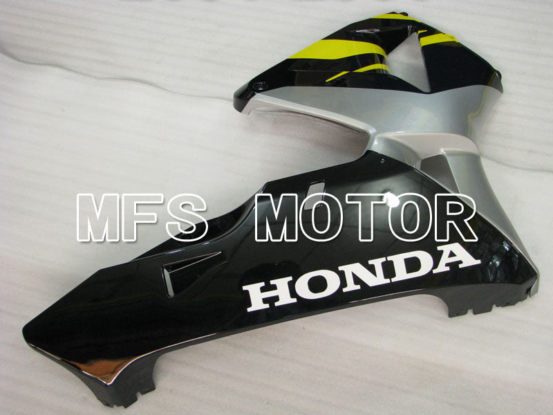 Honda CBR600RR 2003-2004 ABS Injection Fairing - Factory Style - Yellow Silver Black - MFS2100