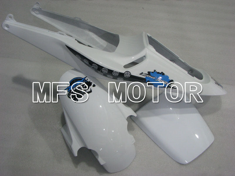 Honda CBR600RR 2003-2004 ABS Injection Fairing - Customize - Black White blue - MFS2104
