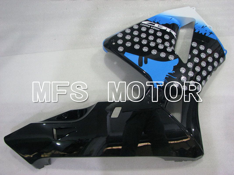 Honda CBR600RR 2003-2004 ABS Injection Fairing - Customize - Black White blue - MFS2104