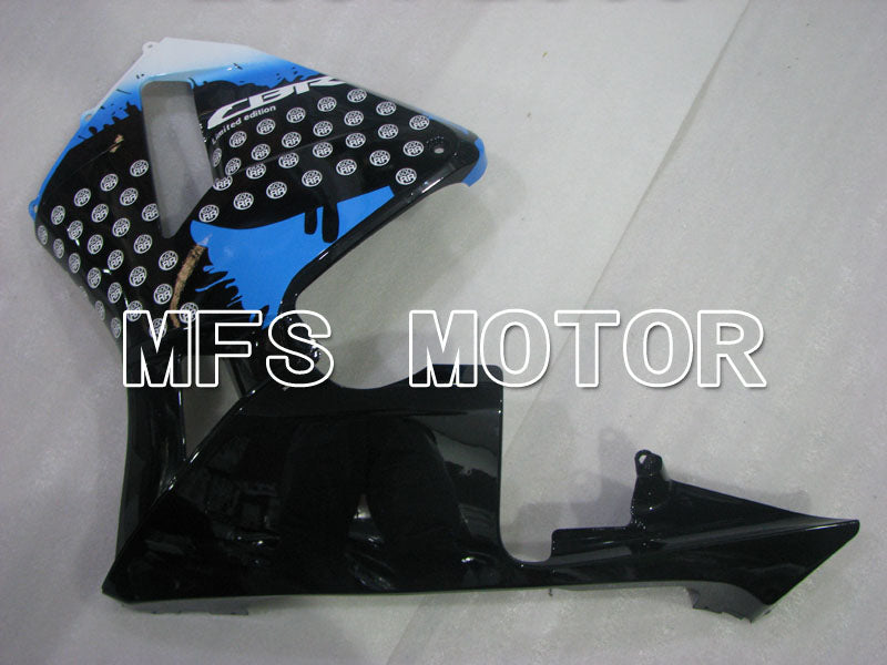 Honda CBR600RR 2003-2004 ABS Injection Fairing - Customize - Black White blue - MFS2104