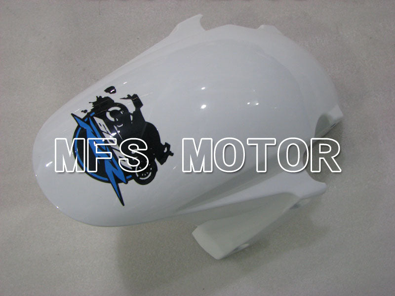 Honda CBR600RR 2003-2004 ABS Injection Fairing - Customize - Black White blue - MFS2104