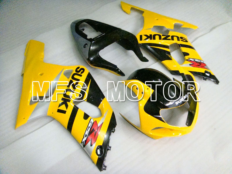 Suzuki GSXR750 2000-2003 Injection ABS Fairing - Factory Style - Black Yellow - MFS6951