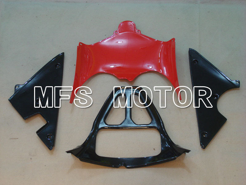 Suzuki GSXR600 2001-2003 Injection ABS Fairing - Factory Style - Black Red Silver - MFS2132