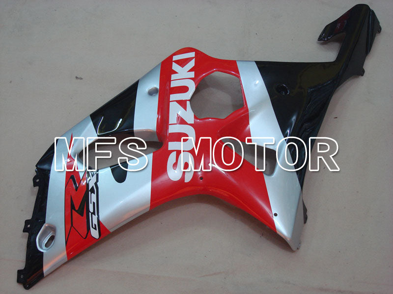 Suzuki GSXR600 2001-2003 Injection ABS Fairing - Factory Style - Black Red Silver - MFS2132